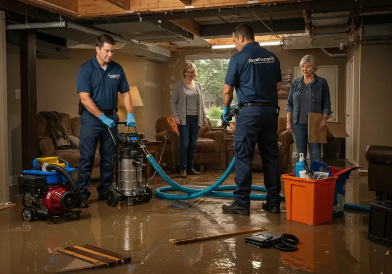 Basement Water Extraction and Removal Techniques process in Crawfordsville, IN