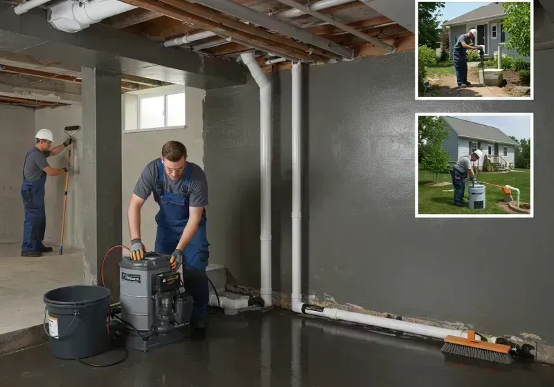 Basement Waterproofing and Flood Prevention process in Crawfordsville, IN